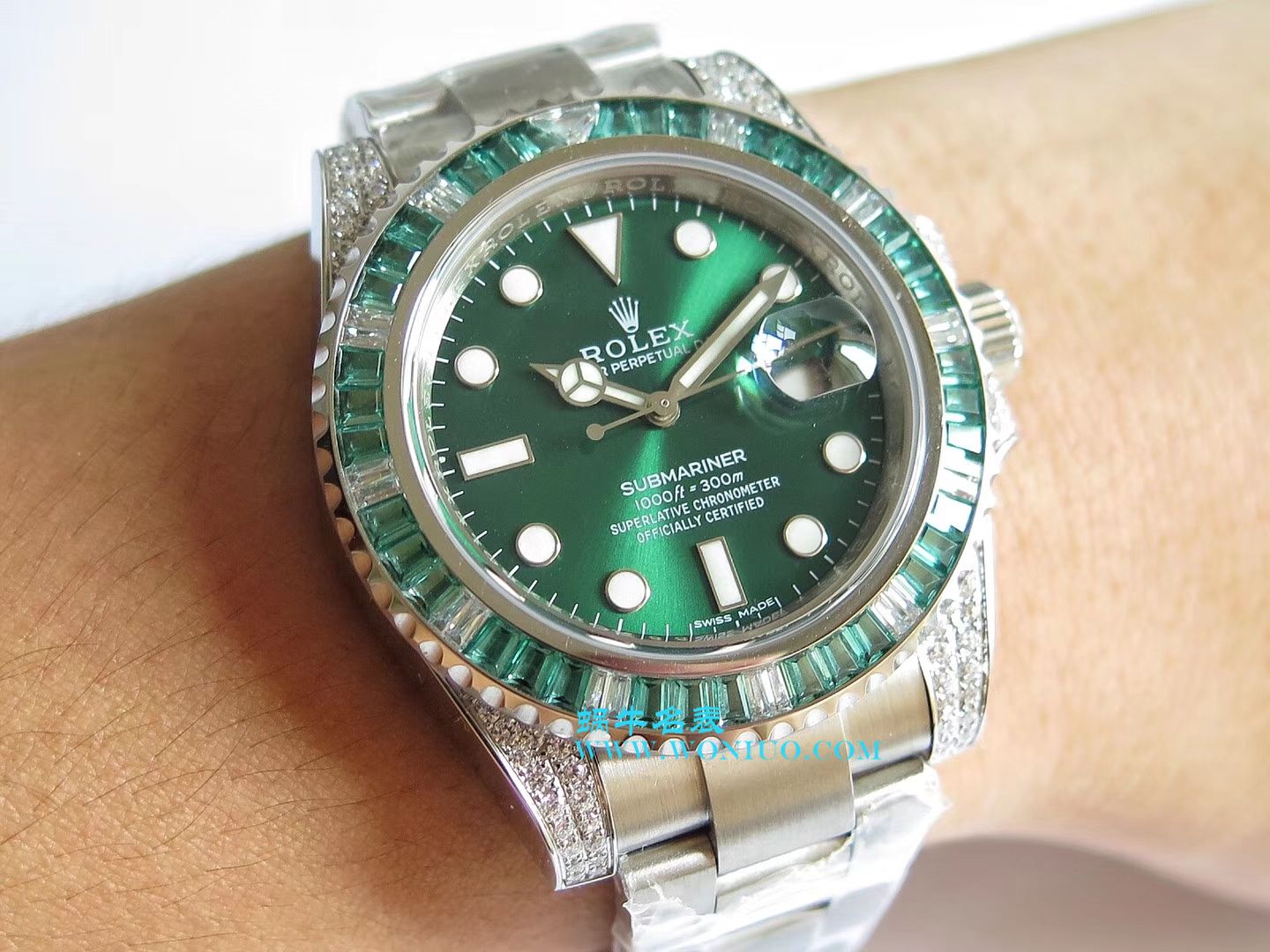 【独家视频测评】N Factory 最惊艳 Rolex 钻圈水鬼！没有之一！耗时近一年倾力打造，正品开模， Perfect  Replica ！ / RCB123