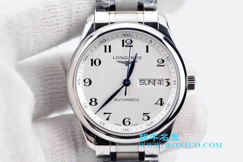 【LG Perfect  High quality  Replica Watches 】 Longines 名匠系列 Day-Date 双历L2.755.4.78.3 wrist watches  / L099
