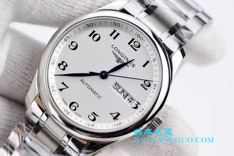 【LG Perfect  High quality  Replica Watches 】 Longines 名匠系列 Day-Date 双历L2.755.4.78.3 wrist watches  / L099