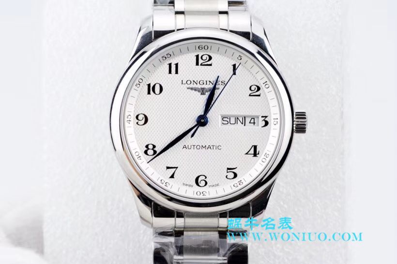 【LG Perfect  High quality  Replica Watches 】 Longines 名匠系列 Day-Date 双历L2.755.4.78.3 wrist watches  / L099