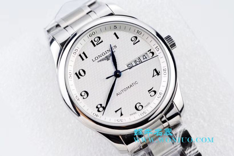 【LG Perfect  High quality  Replica Watches 】 Longines 名匠系列 Day-Date 双历L2.755.4.78.3 wrist watches  / L099