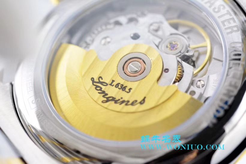 【LG Perfect  High quality  Replica Watches 】 Longines 名匠系列 Day-Date 双历L2.755.4.78.3 wrist watches  / L099