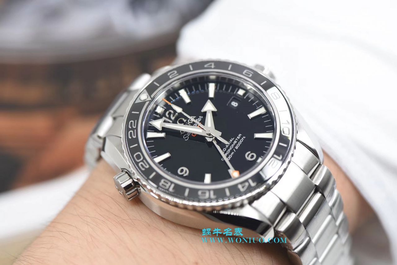 【VS Perfect  High quality  Replica Copy  Watches 】OMEGA Seamaster 海洋宇宙600米系列GMT 232.30.44.22.01.001 wrist watches  / M355