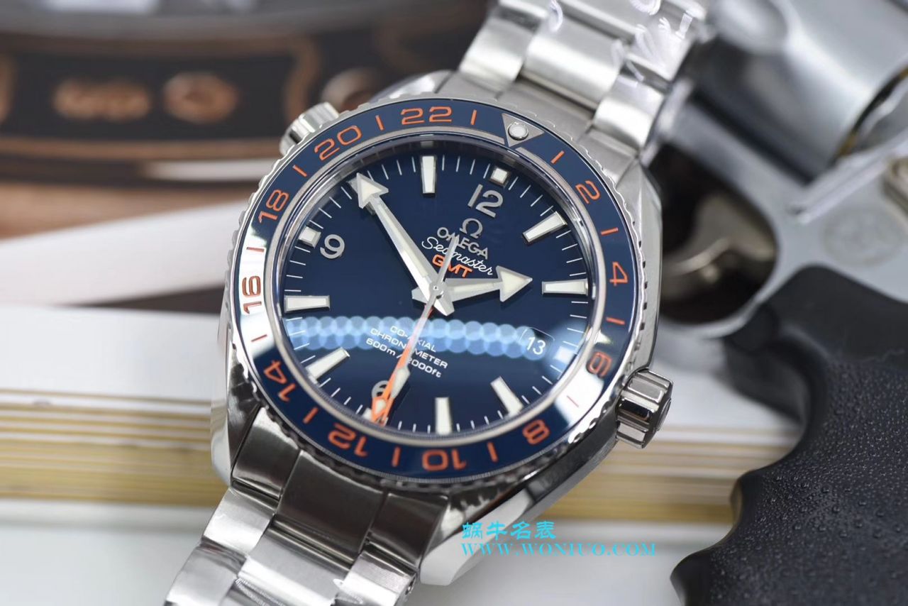 【VS Perfect  High quality  Replica Copy  Watches 】OMEGA Seamaster 海洋宇宙600米系列GMT 232.30.44.22.03.001 wrist watches  / M356