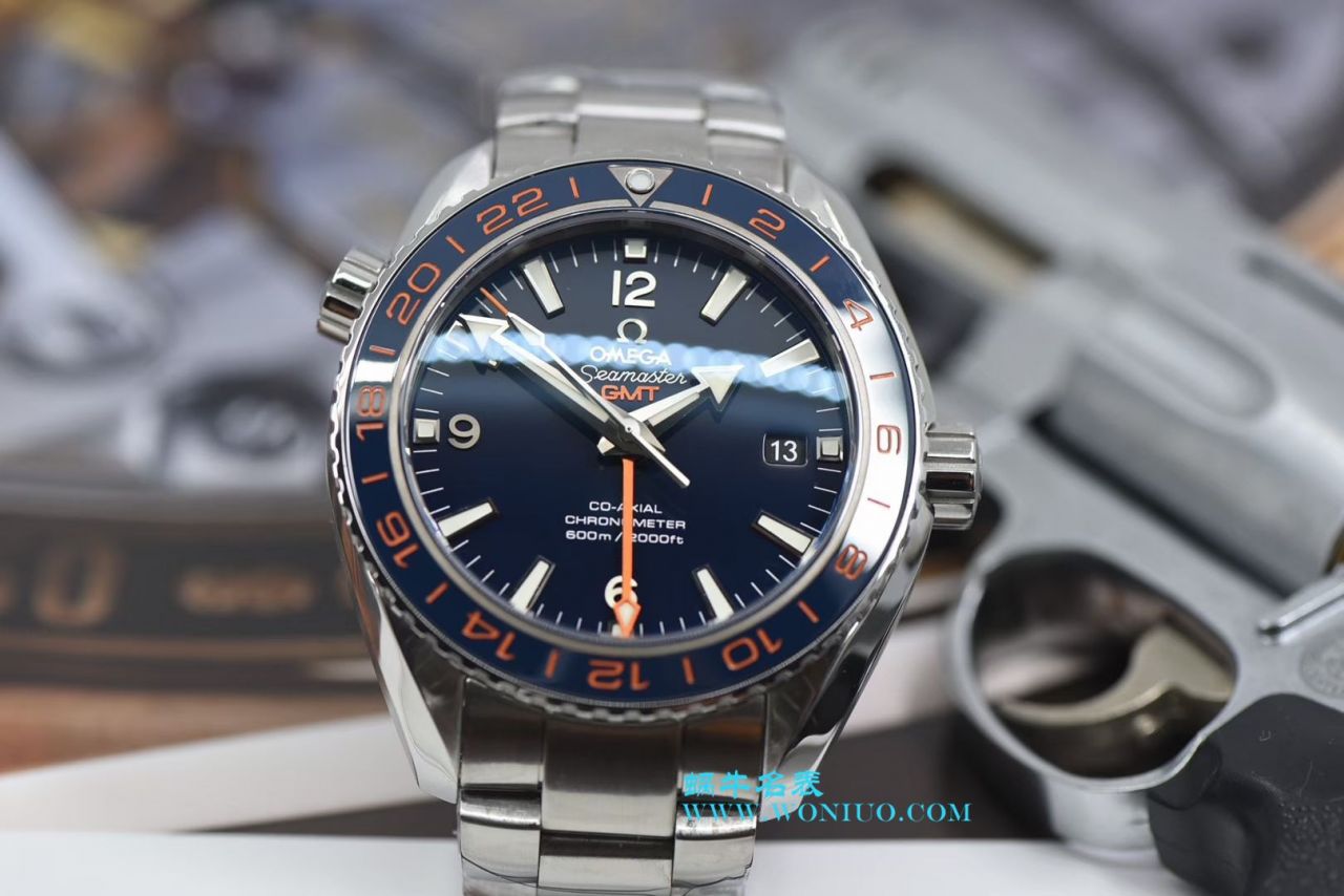【VS Perfect  High quality  Replica Copy  Watches 】OMEGA Seamaster 海洋宇宙600米系列GMT 232.30.44.22.03.001 wrist watches  / M356