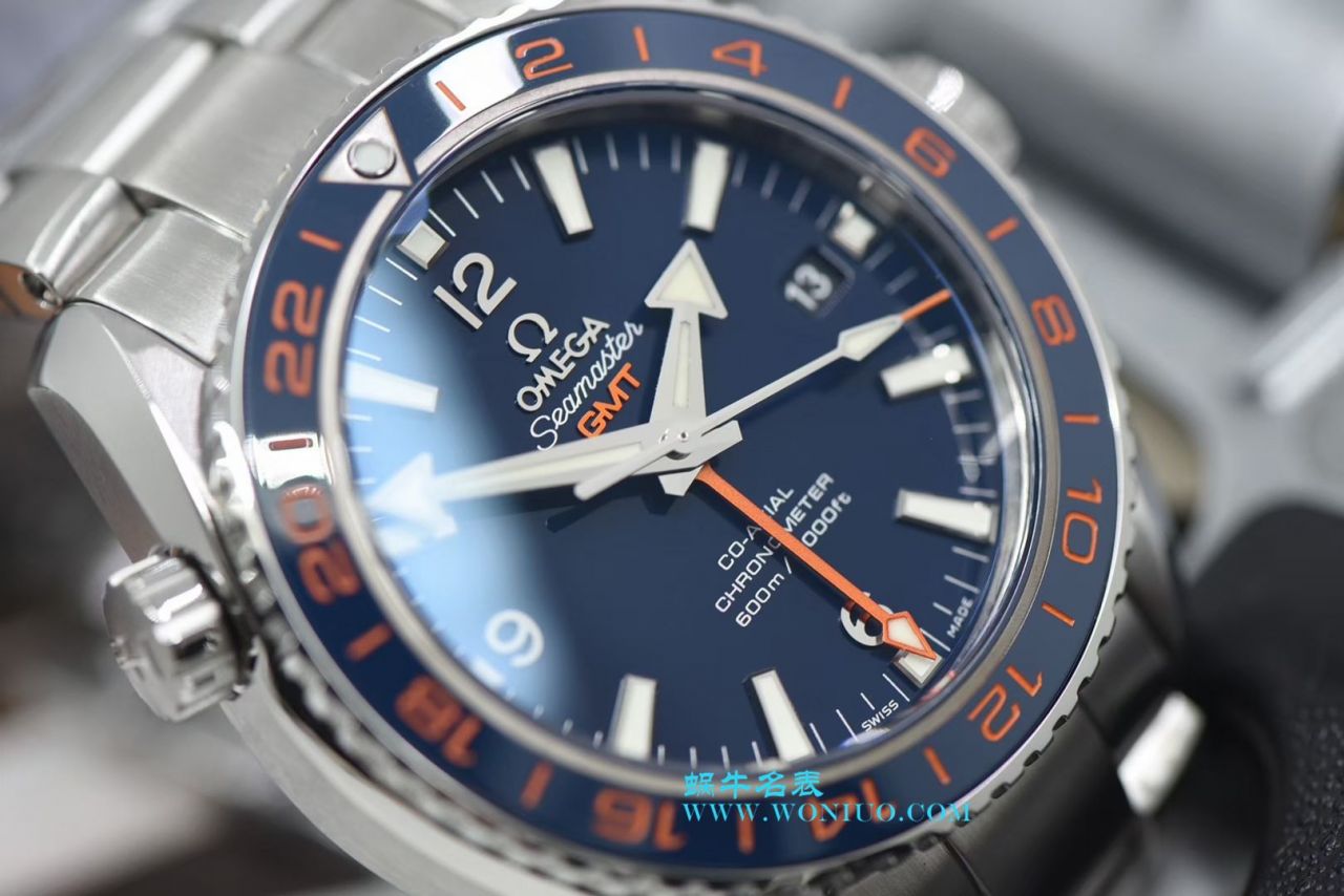 【VS Perfect  High quality  Replica Copy  Watches 】OMEGA Seamaster 海洋宇宙600米系列GMT 232.30.44.22.03.001 wrist watches  / M356