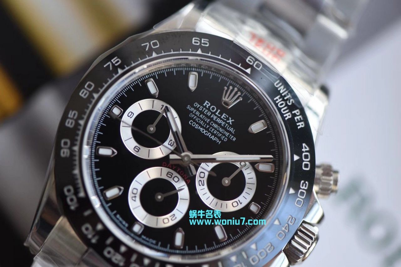 【N Factory 最新神作～原装结构4130 Ditongna 】 Perfect  Replica Copy 116500LN-78590 Composite 圈黑盘机械 Watches  / R218
