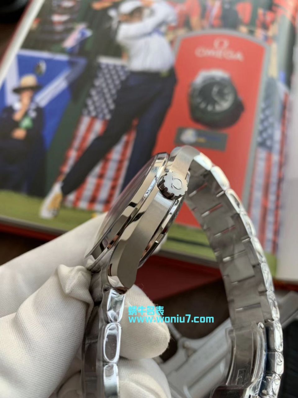 【VS Perfect  top  High quality  Replica Watches 】OMEGA Seamaster 系列Aqua Terra“莱德杯”高尔夫231.10.42.21.02.005限量版 wrist watches  / M358