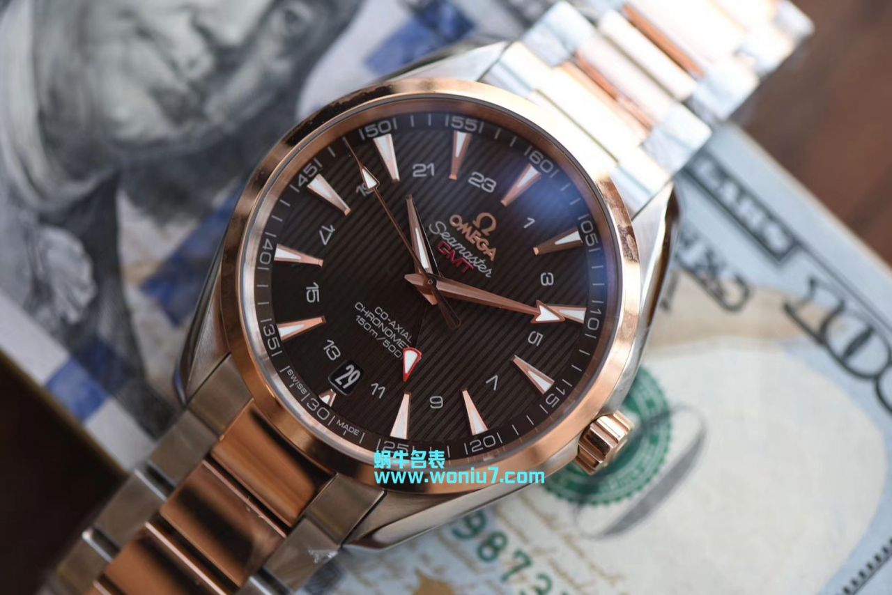 【VS Perfect  High quality  Replica Copy  Watches 】OMEGA Seamaster 系列231.20.43.22.06.003 GMT wrist watches  / M359