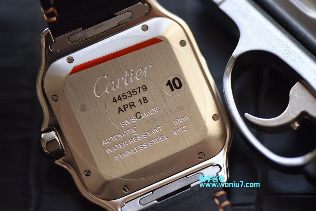 【V6 Factory  Perfect  High quality  top  Replica Watches 】 Cartier   Santos 系列WSSA0009男女情侣 wrist watches  / K165