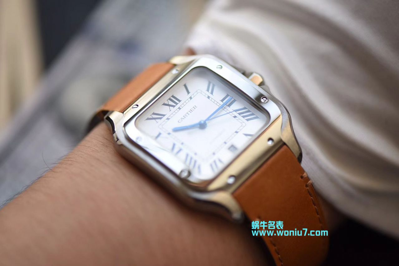【V6 Factory  Perfect  High quality  top  Replica Watches 】 Cartier   Santos 系列WSSA0009男女情侣 wrist watches  / K165