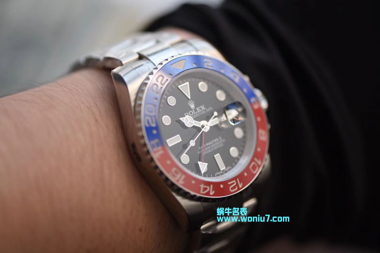 【DJ Perfect  High quality  Replica Watches 】 Rolex  GMT MASTER II系列116719-BLRO wrist watches  