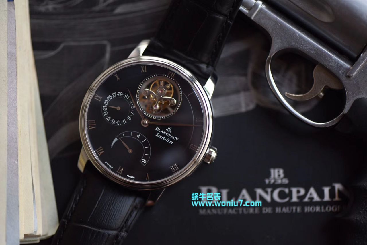 【JB出品】Blancpain 经典系列 top  Replica Copy 6900-3430-55b真 Tourbillon  wrist watches  / BP055