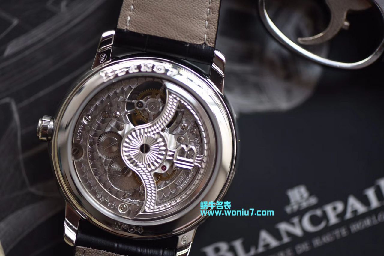 JBBlancpain 升级版经典系列 Replica Copy 6025-1542-55真 Tourbillon 男士 Watches  wrist watches  / BP039
