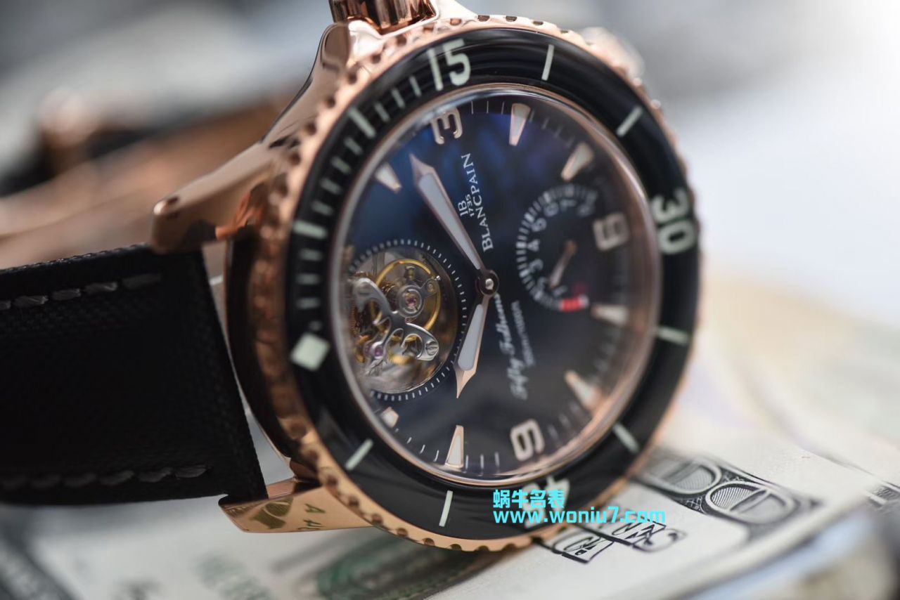 【JB Perfect  High quality  Replica Copy  Watches 】Blancpain  Fifty Fathoms 系列5025-3630-52A Tourbillon  wrist watches  / BP055
