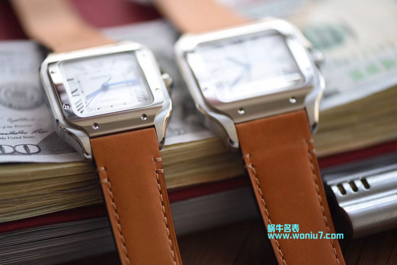 【V6 Factory  Perfect  High quality  top  Replica Watches 】 Cartier   Santos 系列WSSA0009男女情侣 wrist watches  / K165