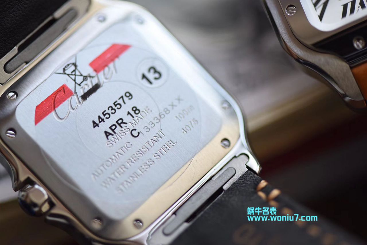 【V6 Factory  Perfect  High quality  top  Replica Watches 】 Cartier   Santos 系列WSSA0009男女情侣 wrist watches  / K165