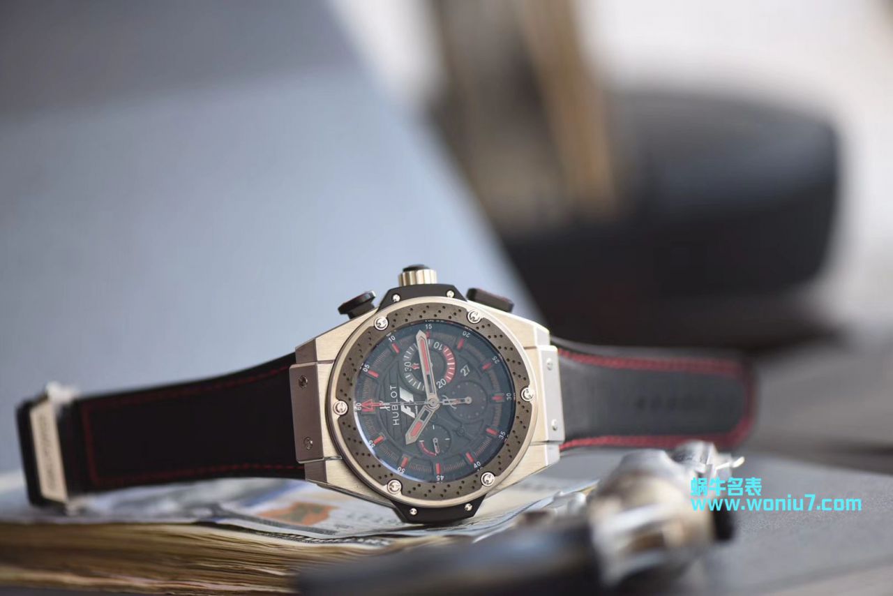 【V6 Factory  Perfect  High quality  top  Replica Watches 】  Hublot  F1 King Power 计时码表 限量版 wrist watches  / YB060