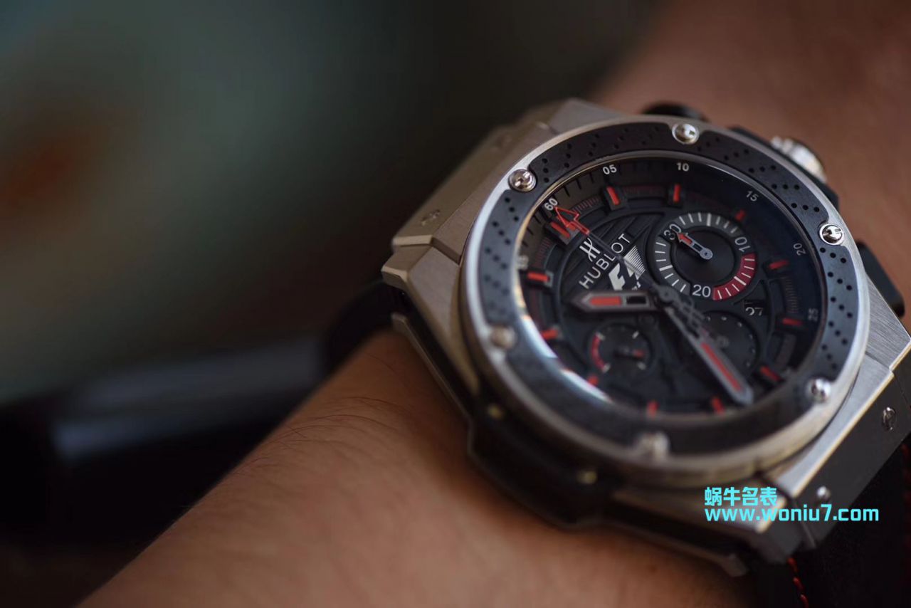 【V6 Factory  Perfect  High quality  top  Replica Watches 】  Hublot  F1 King Power 计时码表 限量版 wrist watches  / YB060