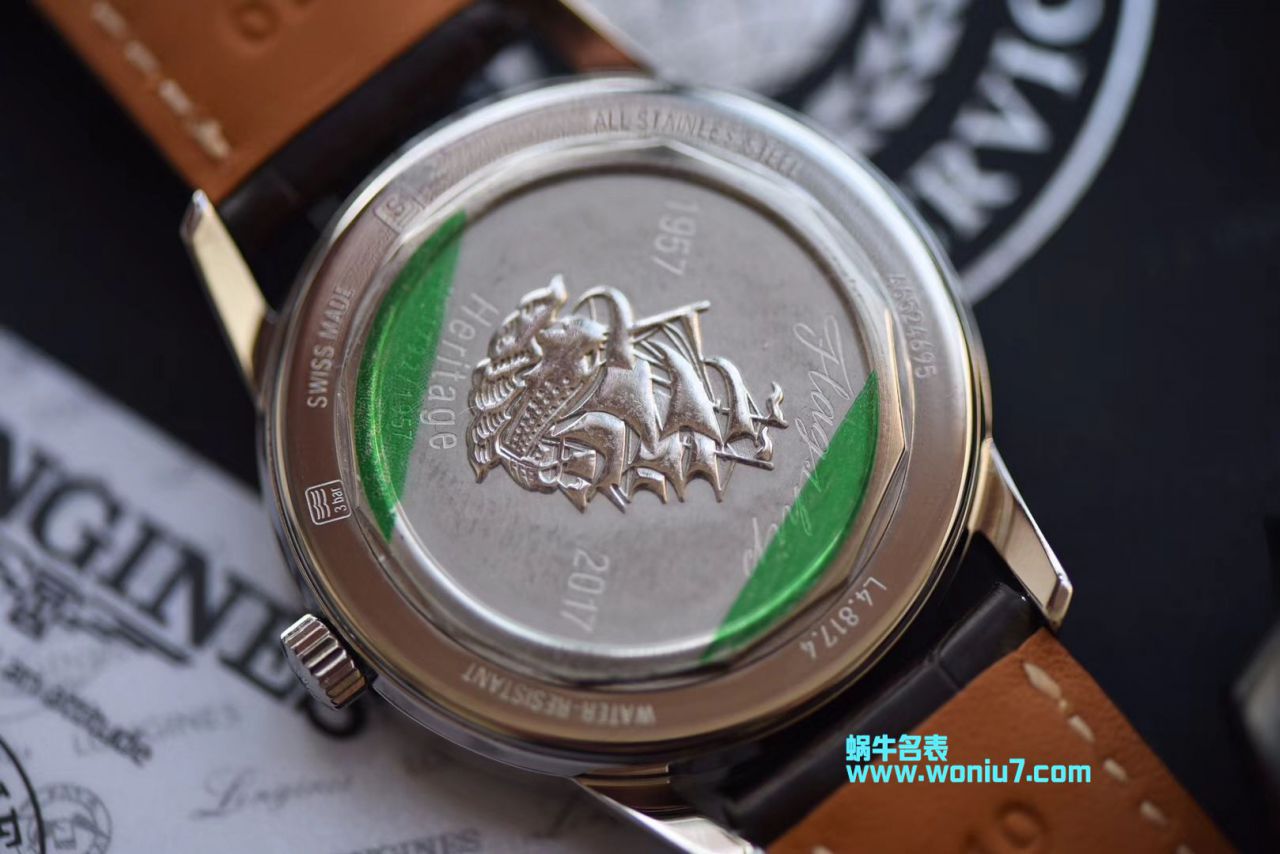 【WF Perfect  High quality  Replica Watches 】 Longines 表军旗系列60周年限量款L4.817.6.76.2 wrist watches  / L103