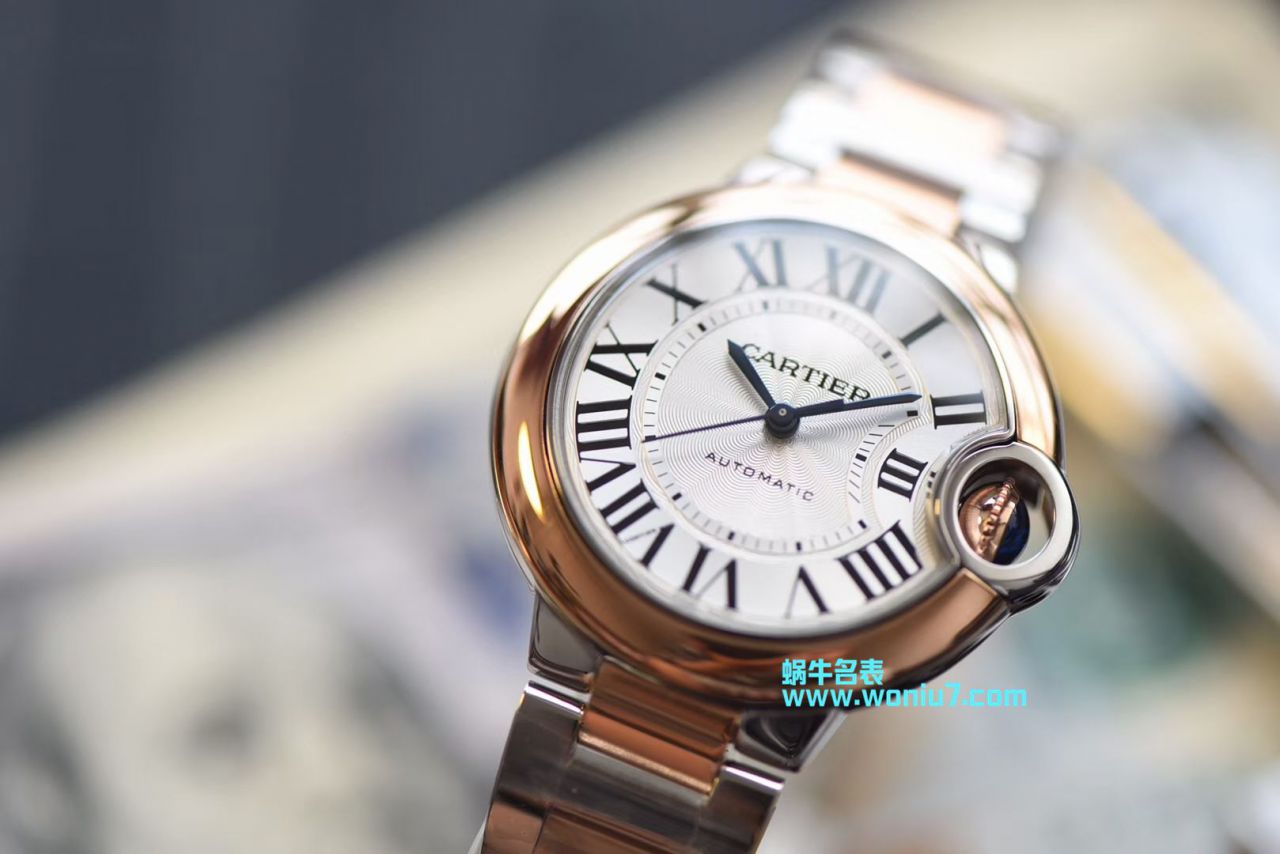【V6 Perfect  High quality  top  Replica Copy  Watches 】 Cartier  蓝气球系列W2BB0023女士33毫米 wrist watches  / K167