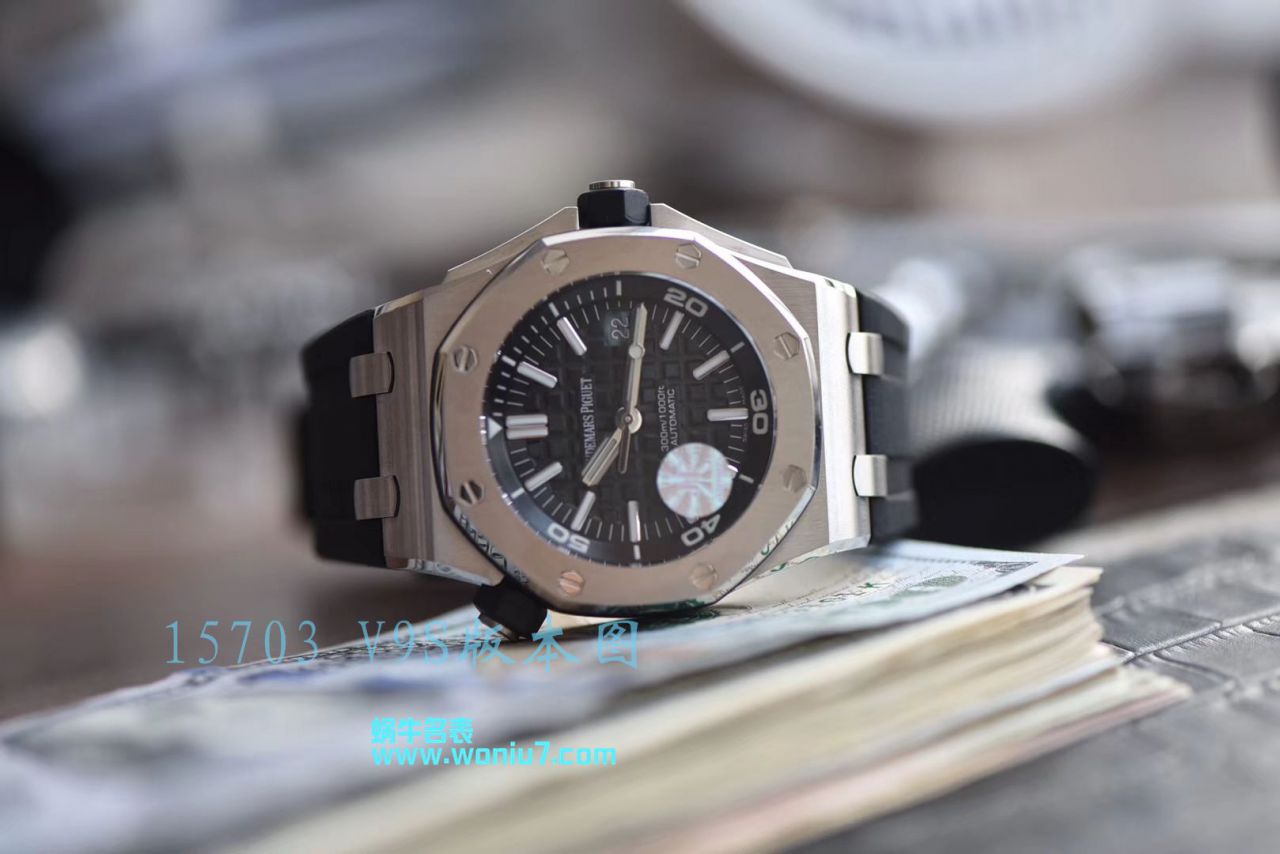 【JF Factory 1:1 Replica Watches 】Audemars Piguet AP皇家橡树离岸经典15703ST.OO.A002CA.01男士 Watches  / AP095B