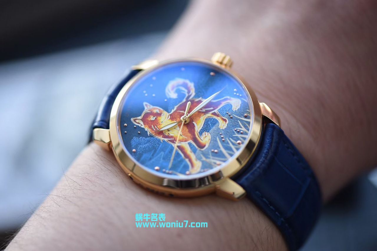 【FK Perfect  High quality  Replica Copy  Watches 】 Ulysse Nardin 表经典系列8152-111-2/DOG wrist watches  / YD013