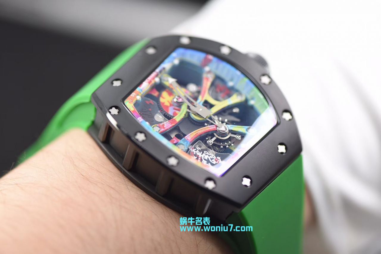 【RM Perfect  High quality  Replica Watches 】； RICHARD MILLE RICHARD MILLE男士系列RM 68-01 KONGO wrist watches  / RMBC 68-01 