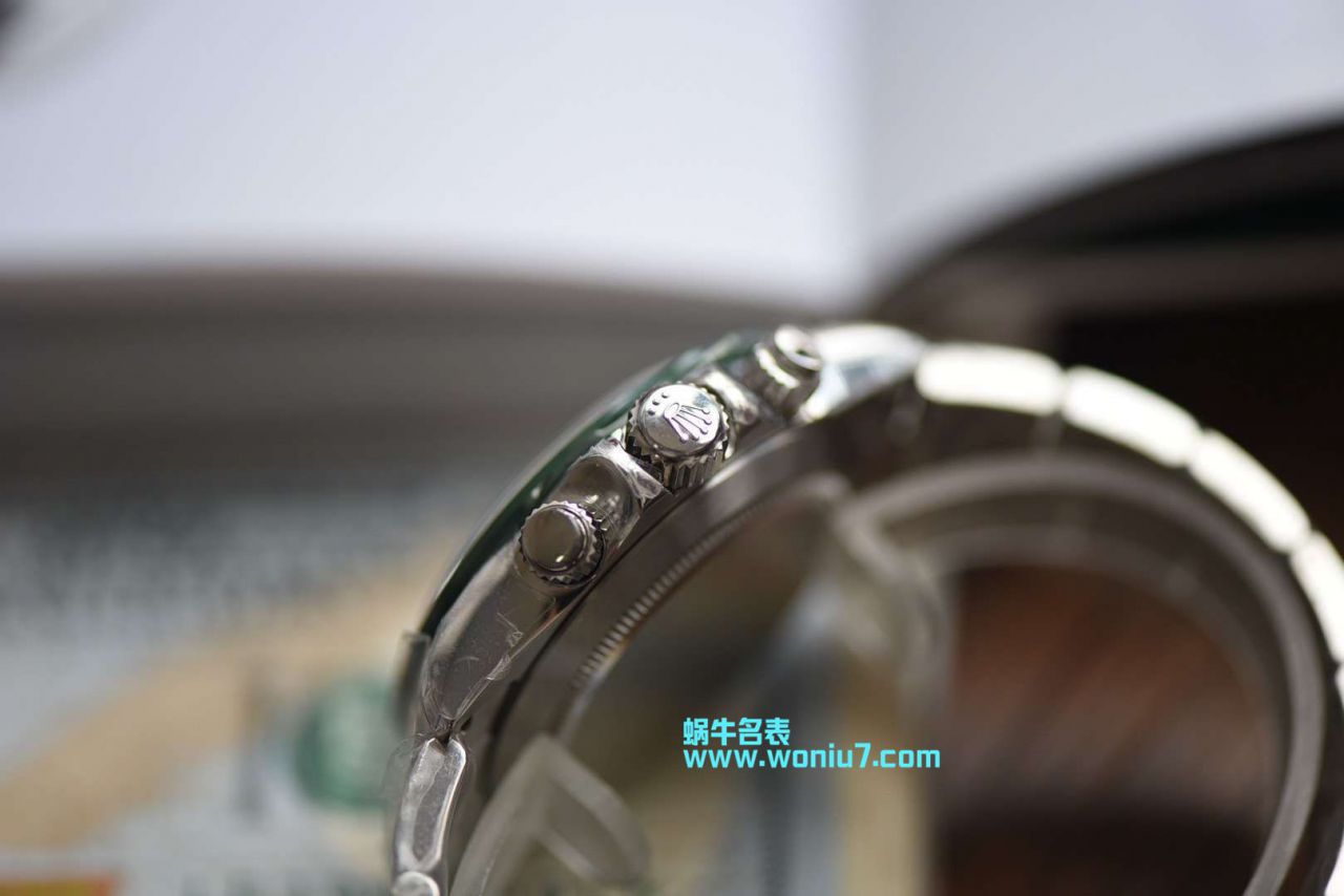 【台湾 Factory  Perfect  High quality  Replica Watches 】 Rolex  Ditongna 绿圈～最高品质 / R242