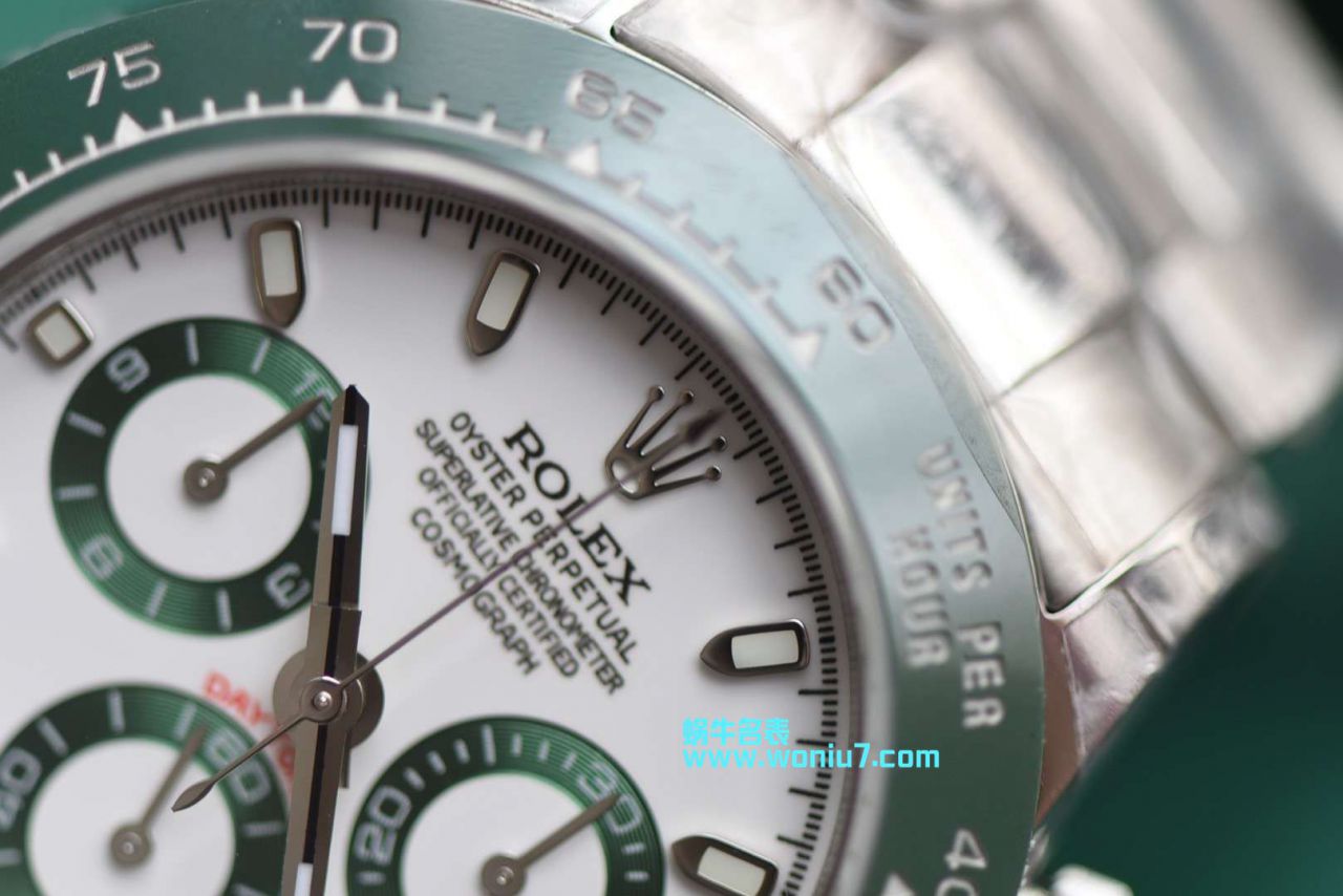 【台湾 Factory  Perfect  High quality  Replica Watches 】 Rolex  Ditongna 绿圈～最高品质 / R242