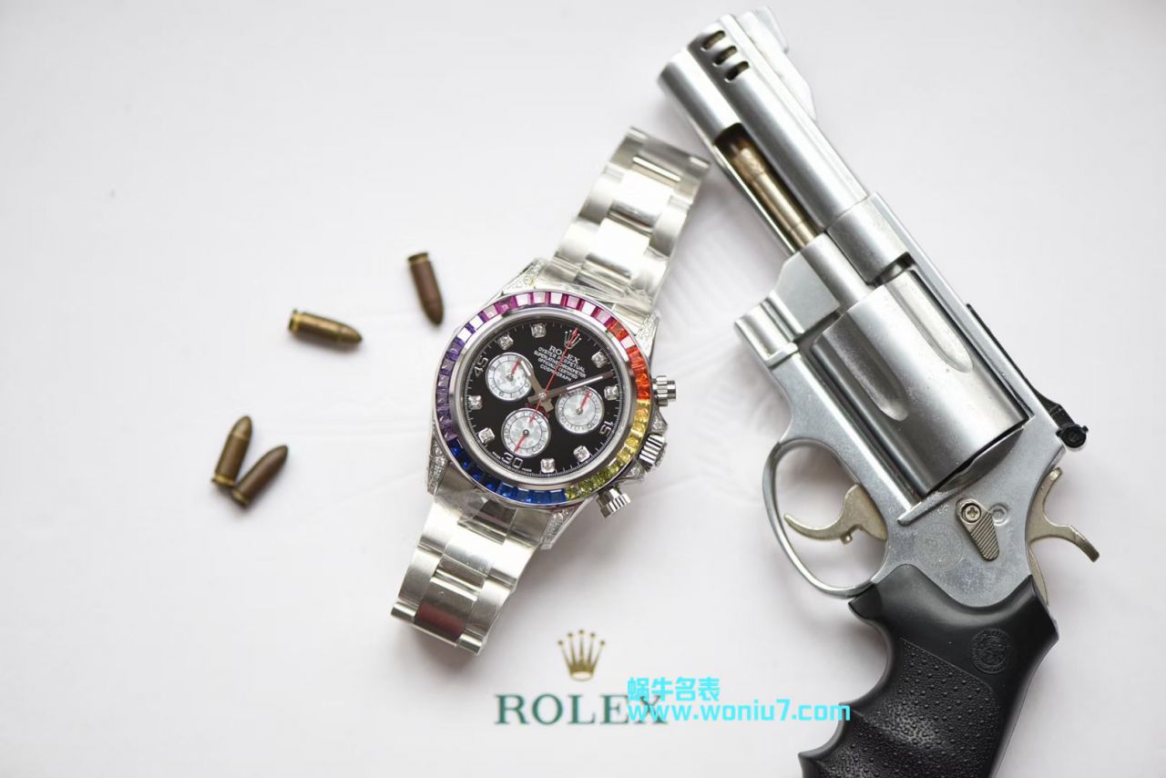 【台湾 Factory  Perfect  High quality  Replica Watches 】 Rolex  Cosmograph Daytona 彩虹 Ditongna 系列116599 RBOW机械 wrist watches  / R033