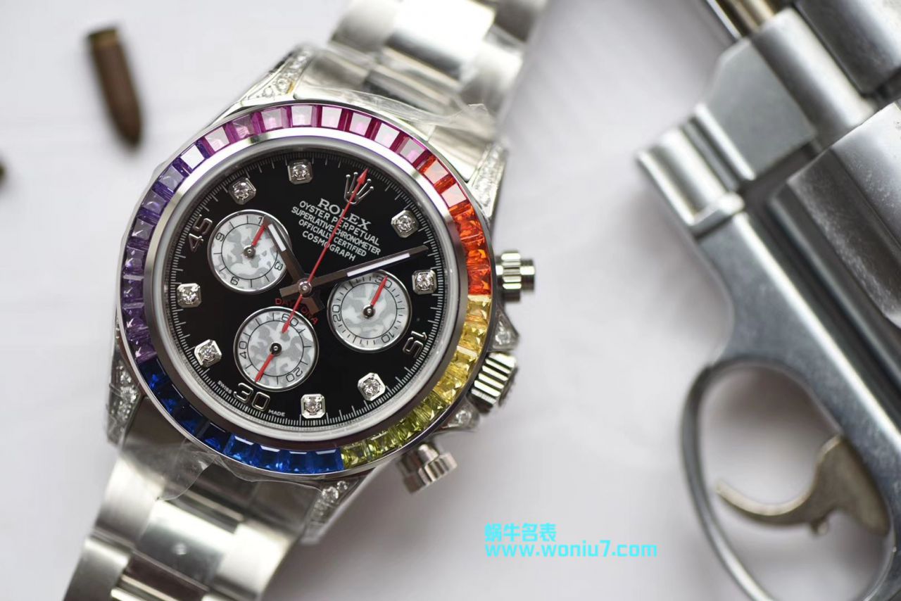 【台湾 Factory  Perfect  High quality  Replica Watches 】 Rolex  Cosmograph Daytona 彩虹 Ditongna 系列116599 RBOW机械 wrist watches  / R033