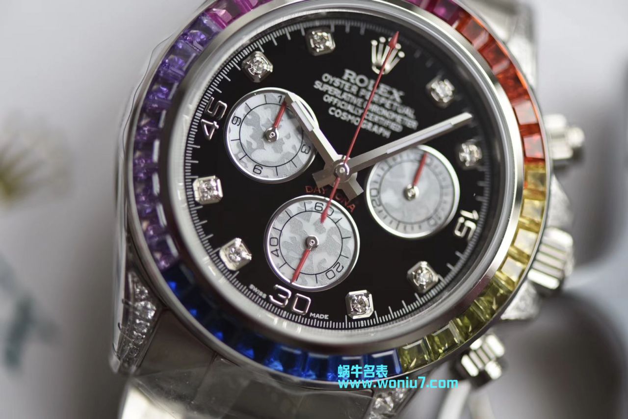 【台湾 Factory  Perfect  High quality  Replica Watches 】 Rolex  Cosmograph Daytona 彩虹 Ditongna 系列116599 RBOW机械 wrist watches  / R033