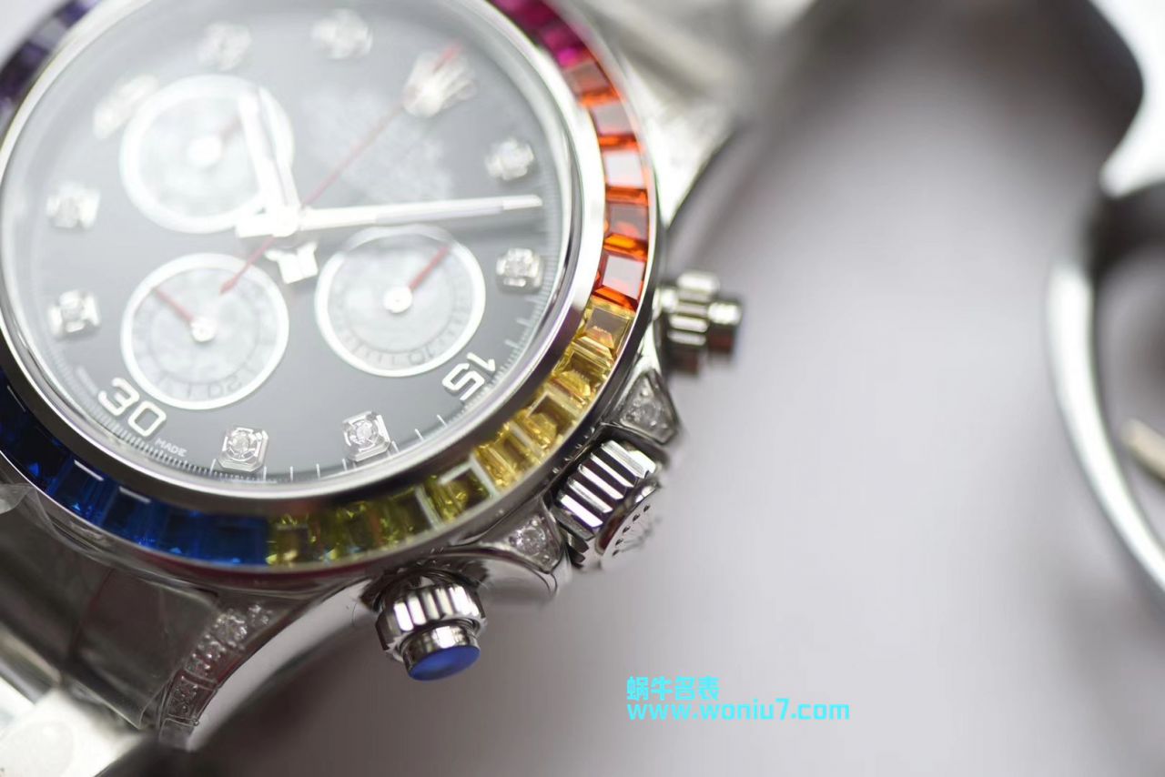 【台湾 Factory  Perfect  High quality  Replica Watches 】 Rolex  Cosmograph Daytona 彩虹 Ditongna 系列116599 RBOW机械 wrist watches  / R033
