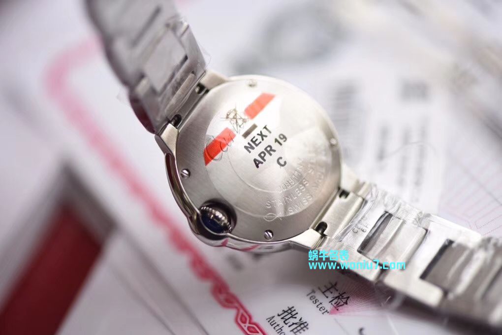 【渠道原单】 Cartier  蓝气球系列WE9003Z3 wrist watches 28毫米女士真钻石英 / K173