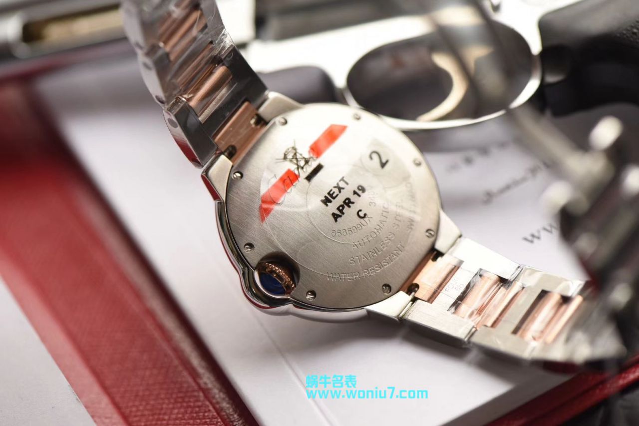【V6 Perfect  High quality  Knockoff  Watches 】 Cartier  蓝气球系列W3BB0002 wrist watches 33毫米女装 / K176