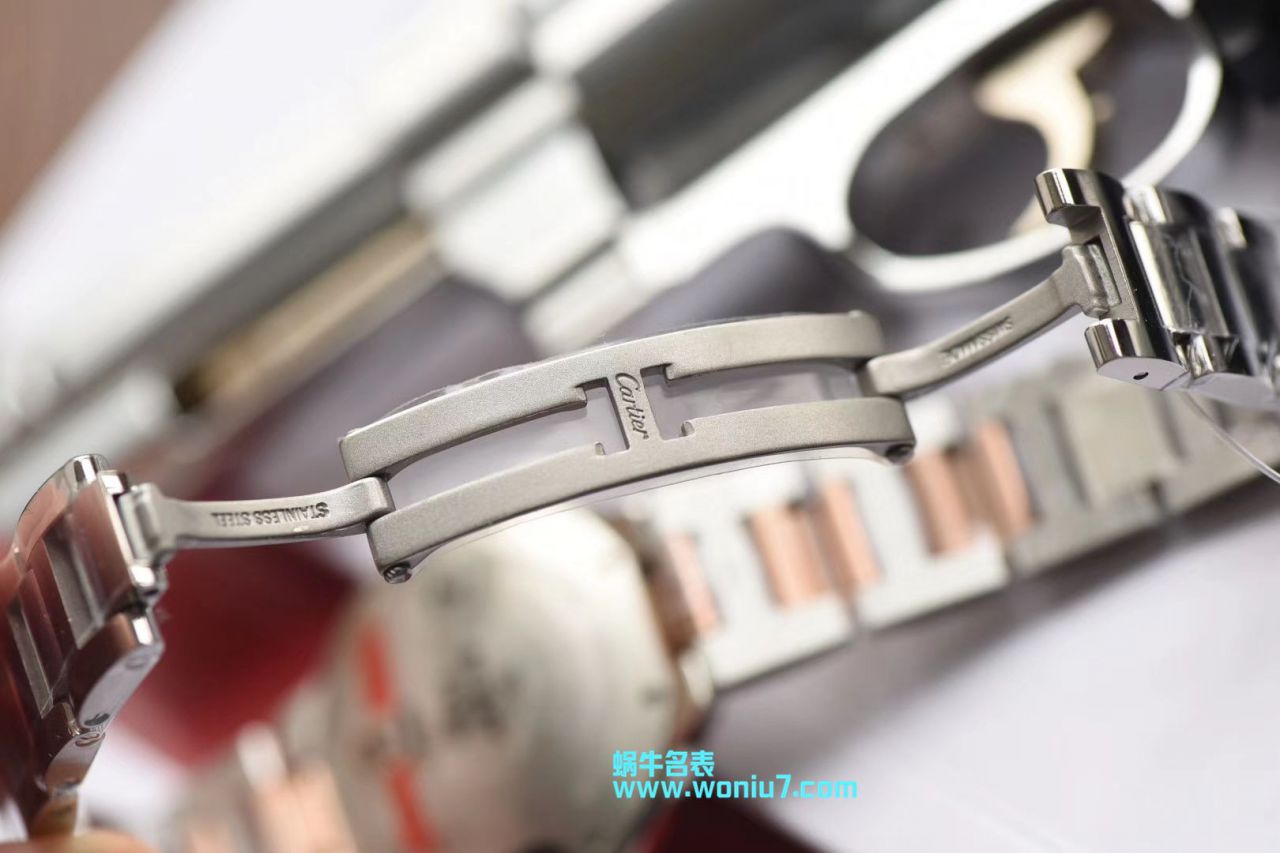 【V6 Perfect  High quality  Knockoff  Watches 】 Cartier  蓝气球系列W3BB0002 wrist watches 33毫米女装 / K176