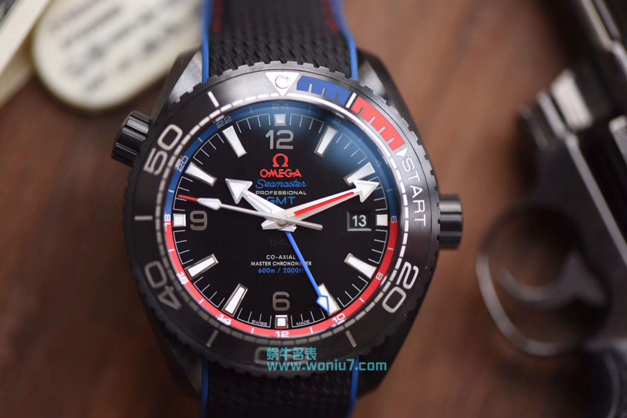 【VS Perfect  High quality  Replica Copy  Watches 】OMEGA Seamaster 系列深海之黑新西兰酋长队限定版215.92.46.22.01.004 wrist watches  / M372