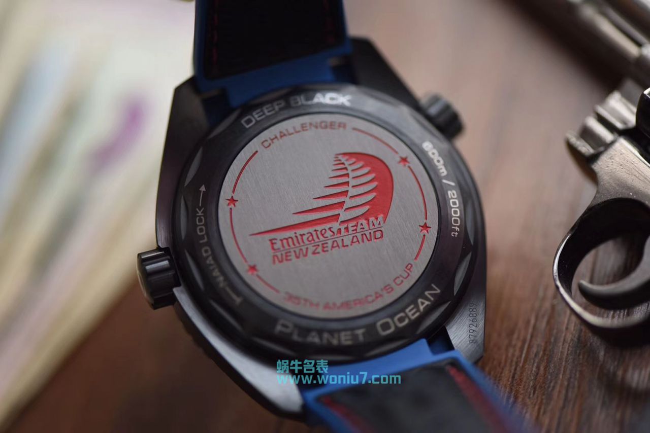 【VS Perfect  High quality  Replica Copy  Watches 】OMEGA Seamaster 系列深海之黑新西兰酋长队限定版215.92.46.22.01.004 wrist watches  / M372