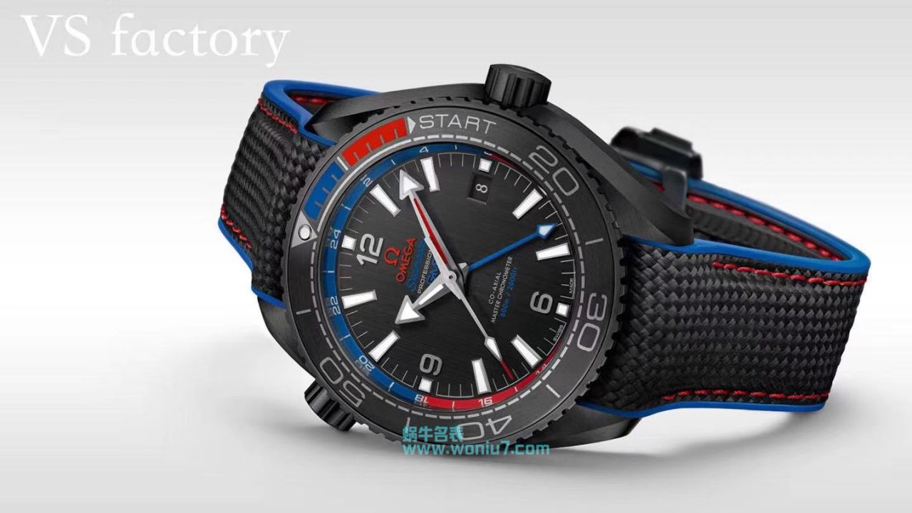 【VS Perfect  High quality  Replica Copy  Watches 】OMEGA Seamaster 系列深海之黑新西兰酋长队限定版215.92.46.22.01.004 wrist watches  / M372