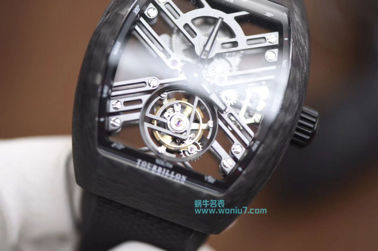 【JB Perfect  High quality 精 Replica Watches 】法穆兰NEW SARATOGE系列V 45 T SQT CARBONE Tourbillon  wrist watches  / FL030