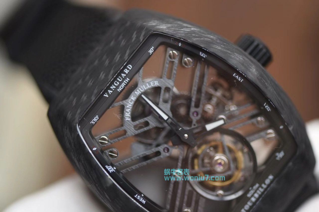 【JB Perfect  High quality 精 Replica Watches 】法穆兰NEW SARATOGE系列V 45 T SQT CARBONE Tourbillon  wrist watches  / FL030