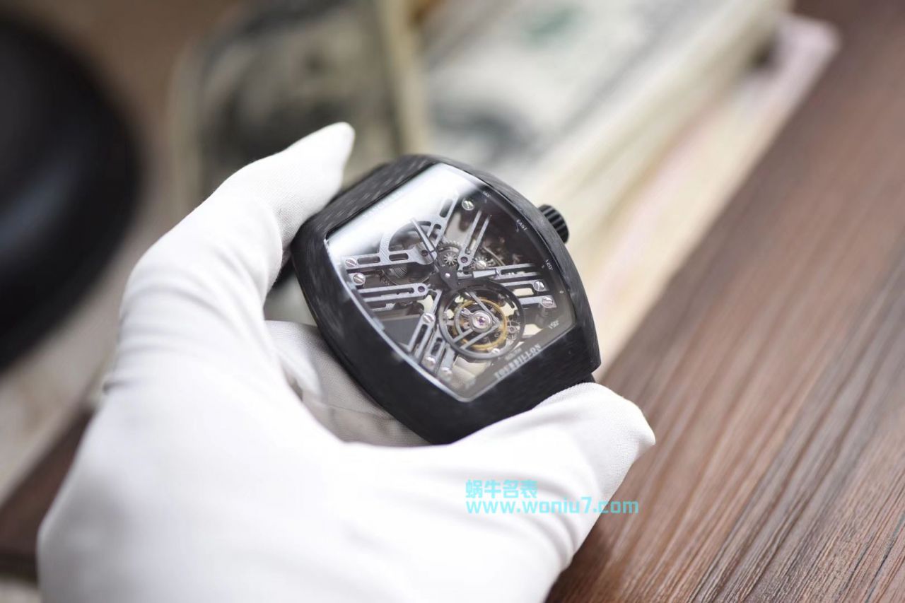 【JB Perfect  High quality 精 Replica Watches 】法穆兰NEW SARATOGE系列V 45 T SQT CARBONE Tourbillon  wrist watches  / FL030
