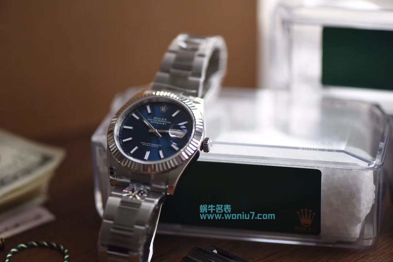 【AR Perfect  High quality  top  Replica 】 Rolex   Datejust DATEJUST系列116334-72210蓝盘 wrist watches 904钢 / R252