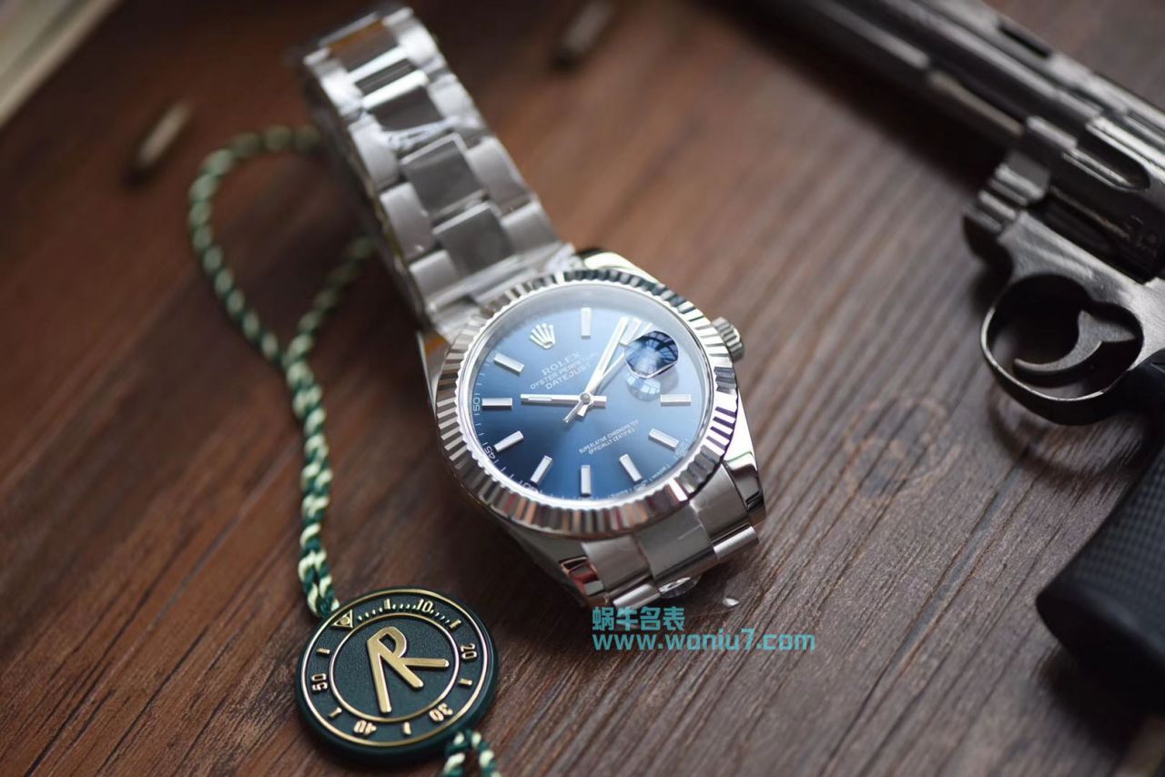 【AR Perfect  High quality  top  Replica 】 Rolex   Datejust DATEJUST系列116334-72210蓝盘 wrist watches 904钢 / R252