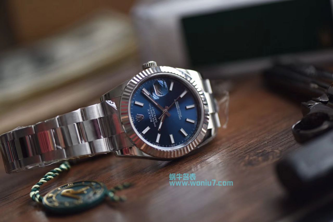 【AR Perfect  High quality  top  Replica 】 Rolex   Datejust DATEJUST系列116334-72210蓝盘 wrist watches 904钢 / R252