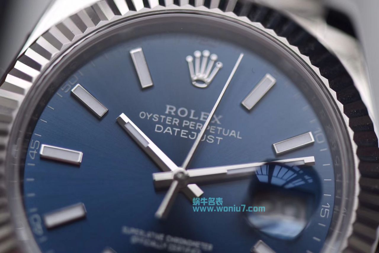 【AR Perfect  High quality  top  Replica 】 Rolex   Datejust DATEJUST系列116334-72210蓝盘 wrist watches 904钢 / R252