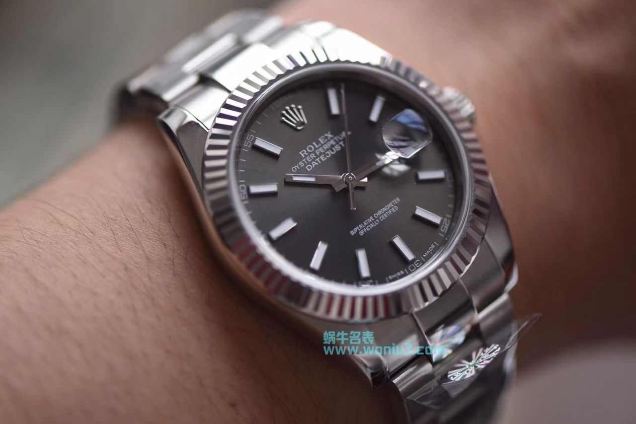 【AR Perfect  High quality  top  Replica 】 Rolex   Datejust DATEJUST系列116334-72210蓝盘 wrist watches 904钢 / R252