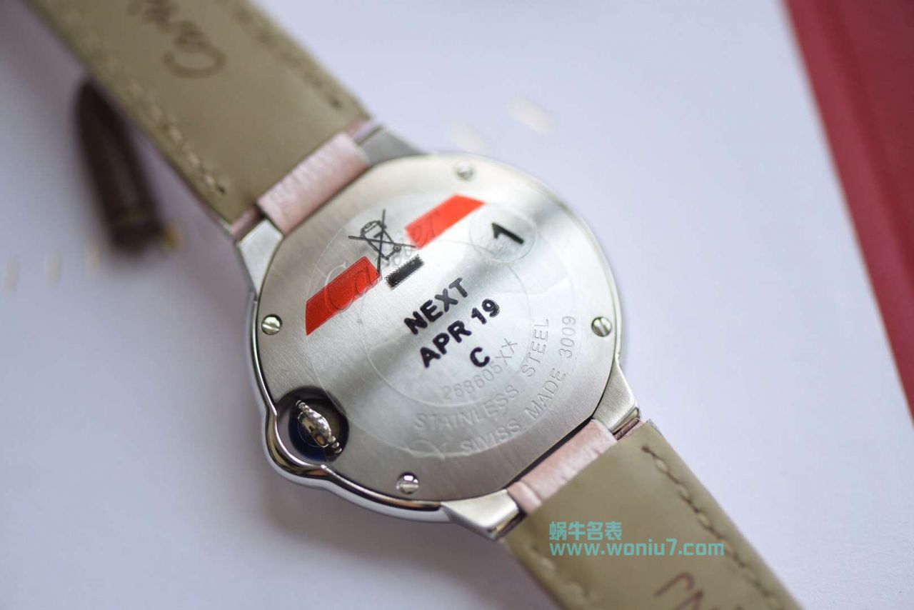 【HBBV6 Factory  Perfect  High quality  Replica Watches 】 Cartier  蓝气球系列小号蓝气球28毫米石英W69018Z4女士 wrist watches  / K119