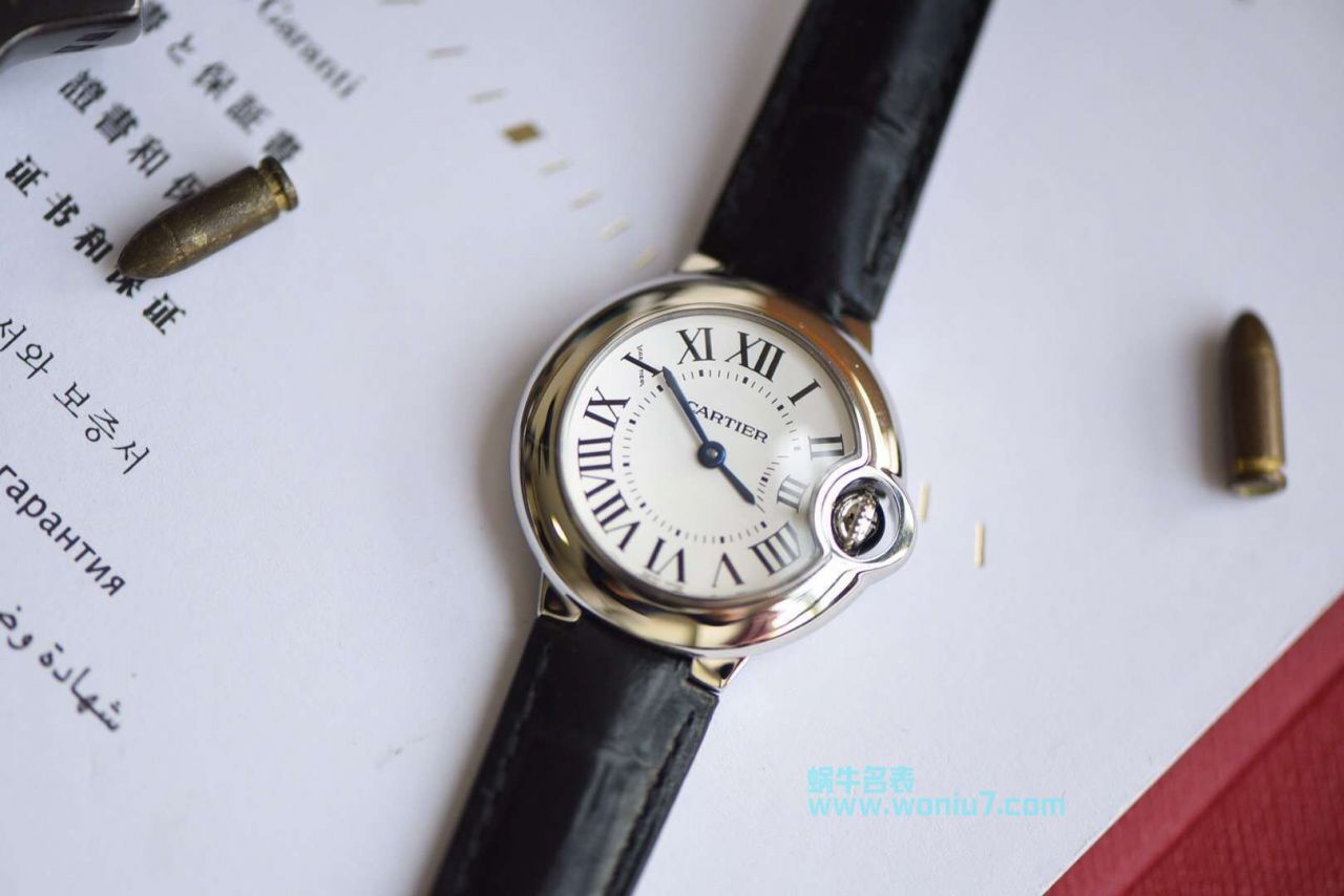 【HBBV6 Factory  Perfect  High quality  Replica Watches 】 Cartier  蓝气球系列小号蓝气球28毫米石英W69018Z4女士 wrist watches  / K119